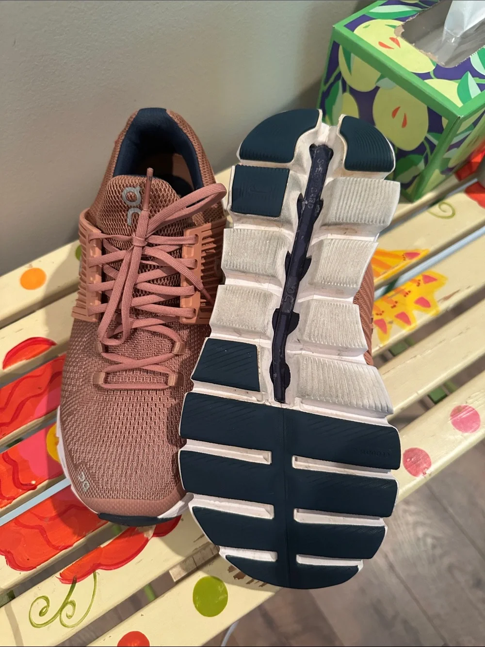 On Running Cloudswift Athletic Shoes - Dusty Rose